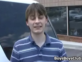 Blacks on boys - interracial hardcore fuck video 25