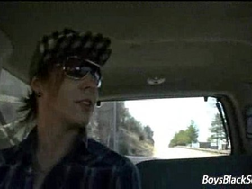 Blacks on boys - bareback gay interracial hardcore fucking 09