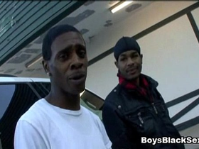 Interracial bareback hardcore teen sex 22