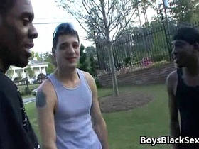 Blacks on boys - skinny white gay boy fucked by bbc 19