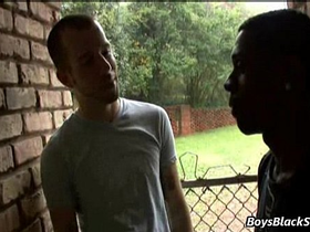 Interracial bareback gay hardcore porn 02