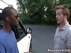 Blacks on boys   hardcore nasty interracial gay nailing video 17