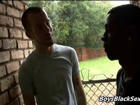 Blacksonboys - interracial bareback hardcore gay fuck video 02