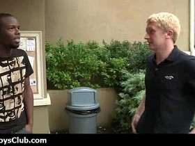 Blacks on boys - interracial hardcore gay action 19