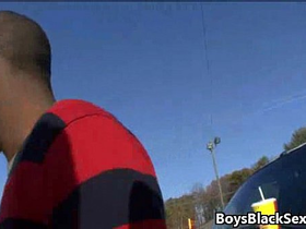 Blacks on boys - gay hardcore interracial xxx video 18